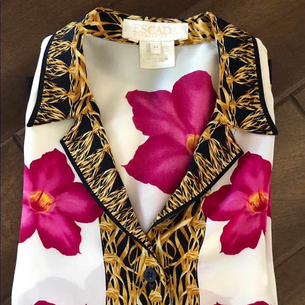 Escada Silk Blouse